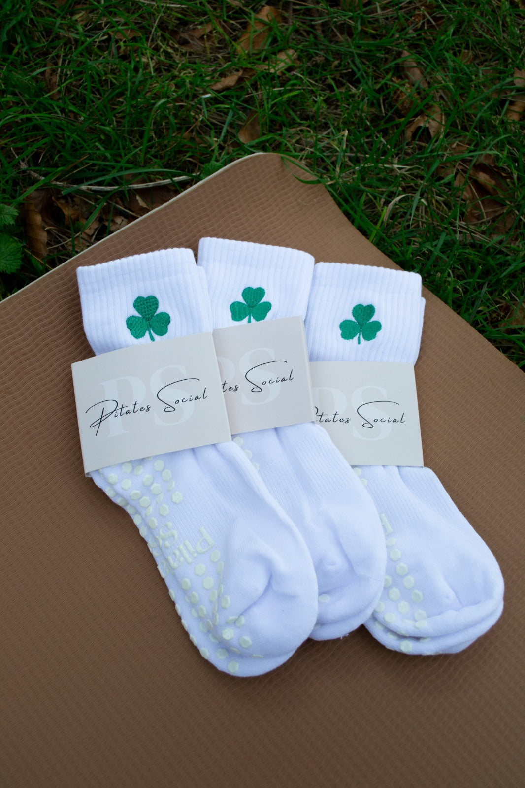 Shamrock Grip Socks ☘️
